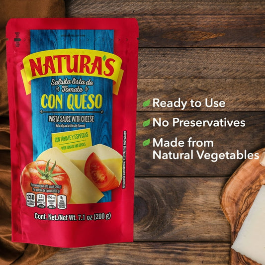 NATURAS SALSA QUESO 24/7 oz