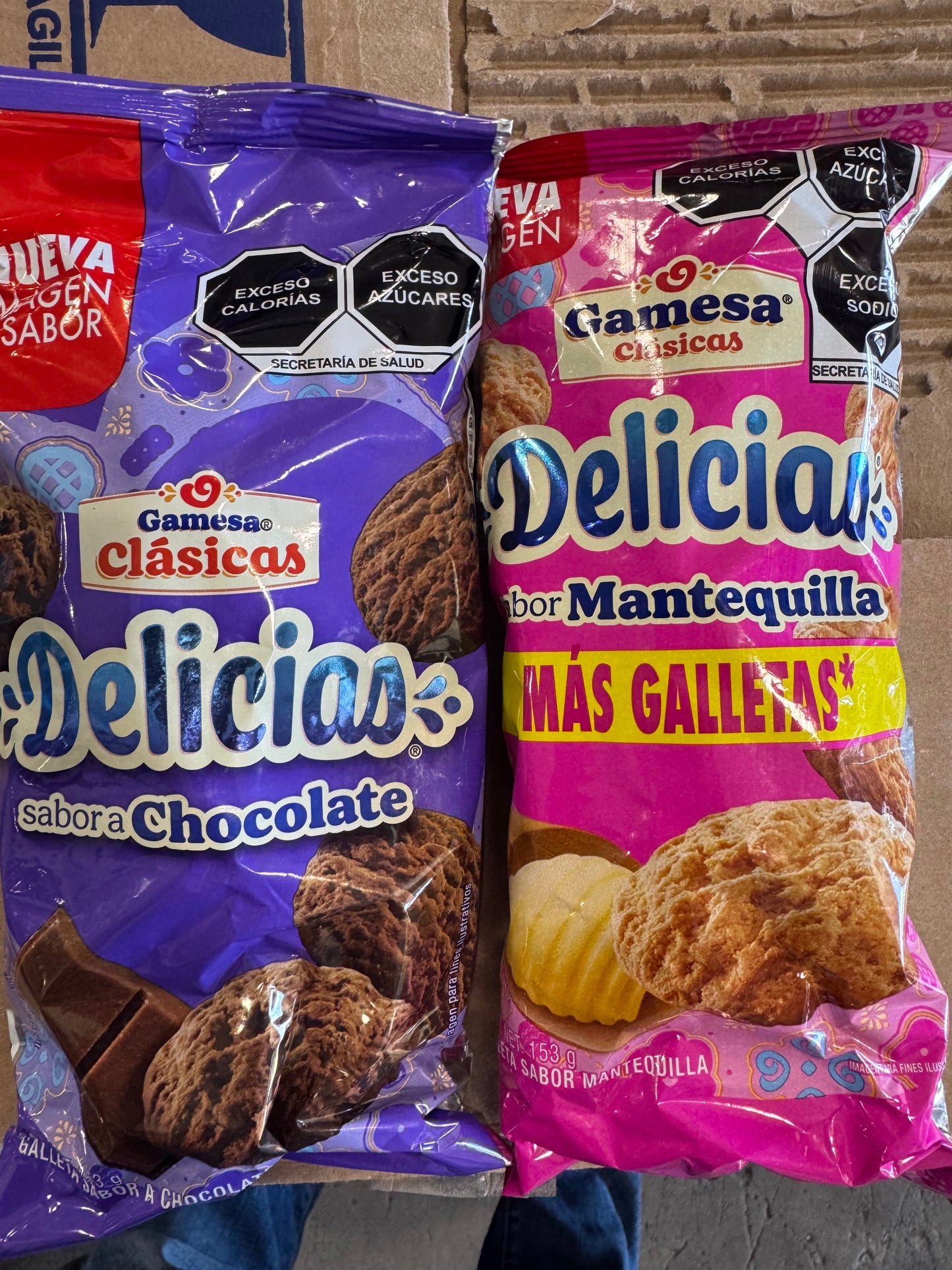 GAMESA DELICIAS MANTEQUILLA Pakete 18/153G