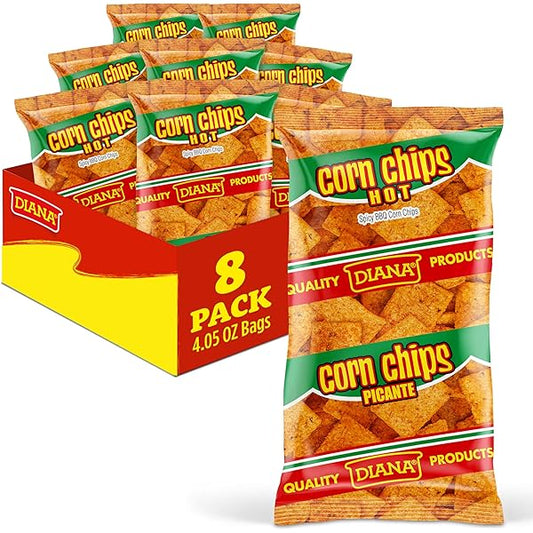 DIANA CORN CHIPS HOT 24/4.30