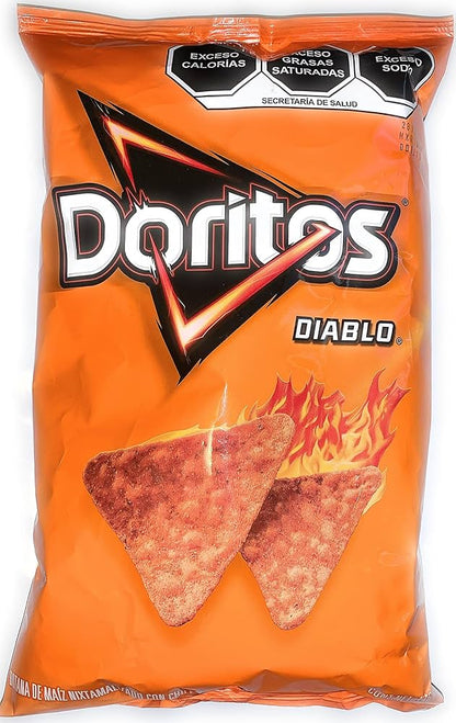 SABRITAS DORITOS DIABLO 23 pz