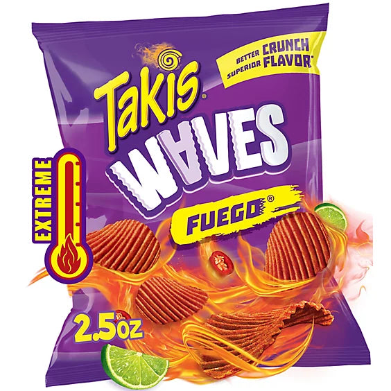 TAKIS CHIPZ WAVES FUEGO 20/2.5
