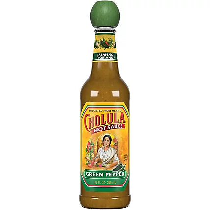 CHOLULA GREEN SAUCE 12/5oz