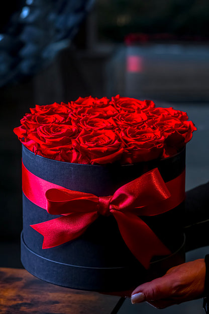 DELUXE BOX 16 ROSAS PRESERVADA