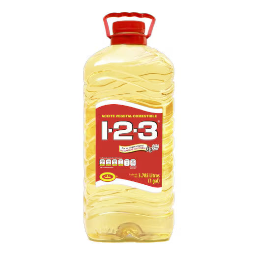 ACEITE VEGETAL 1-2-3   4/128oz