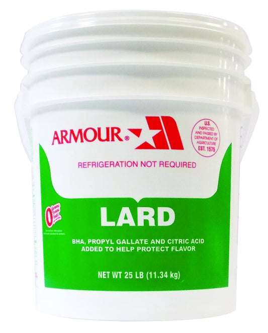ARMOUR LARD 25 LBS MANTECA