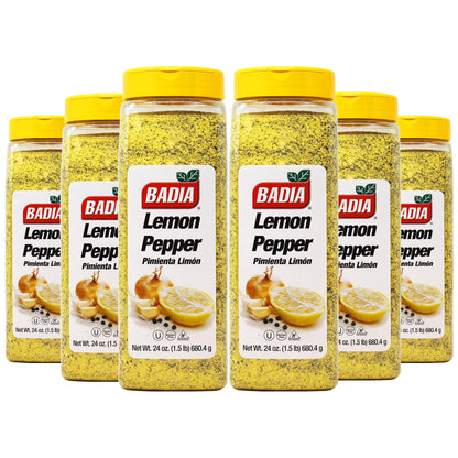 BADIA LEMON PEPPER 6/1.5 lbs