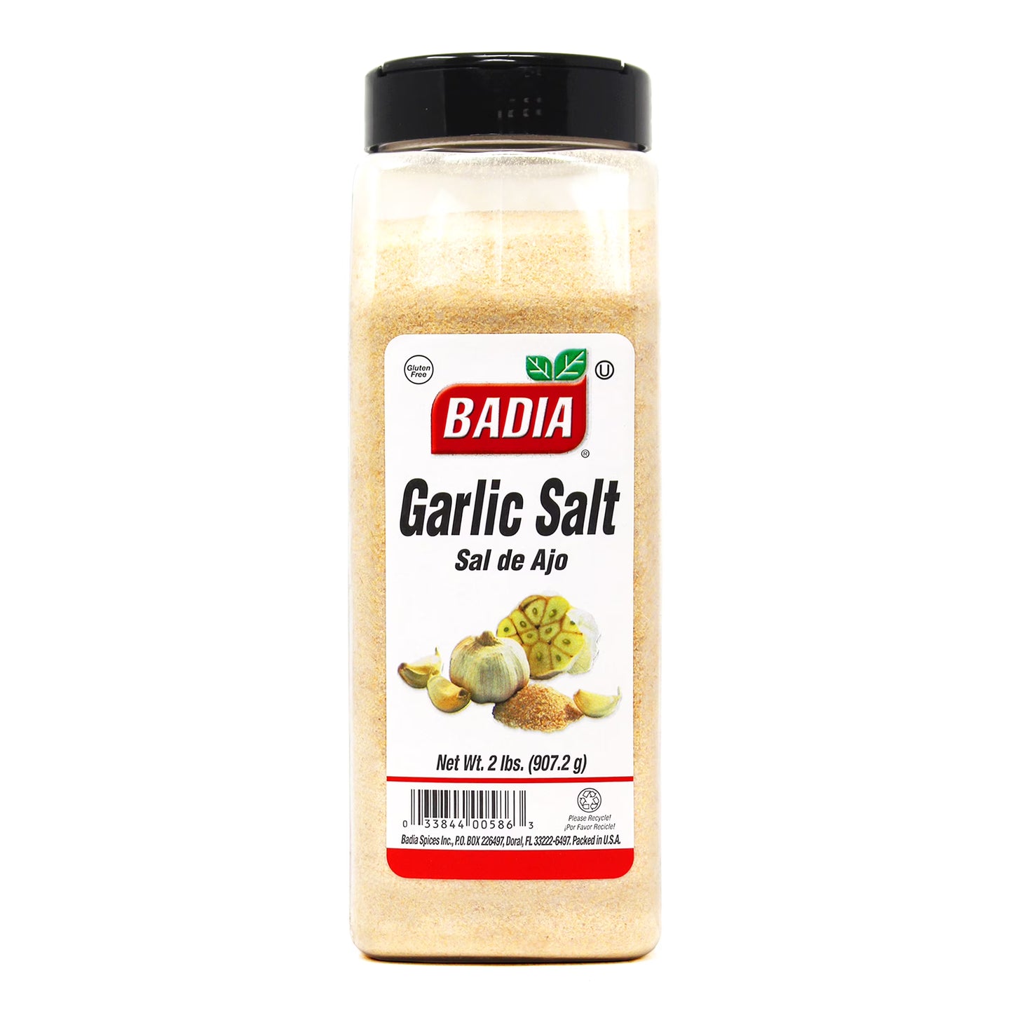 BADIA SAL DE AJO/GARLIC SALT 6/2LB