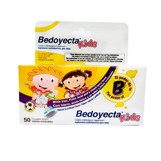 BEDOYECTA NIÑOS 50 TABLETAS