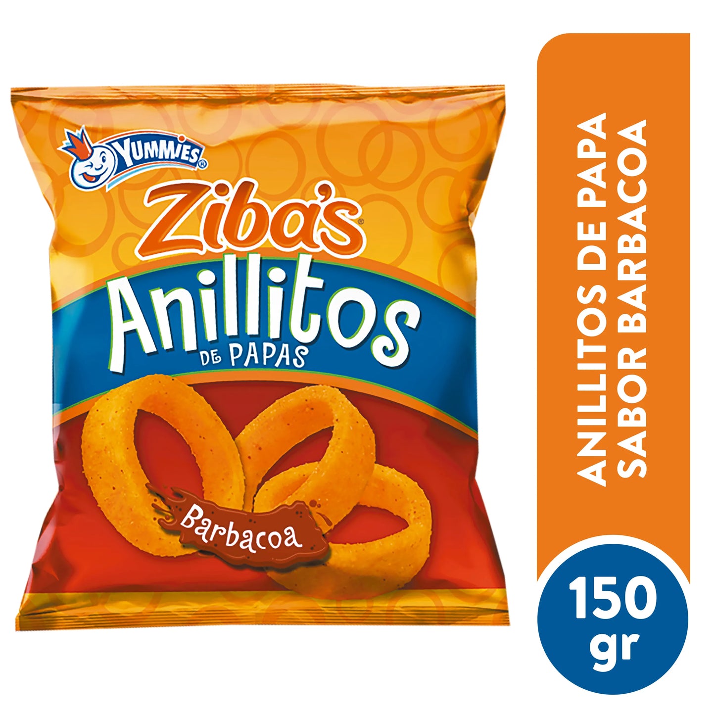 ANILLITOS D PAPA BBQ 24/150GR