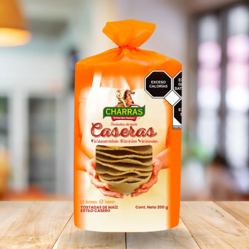 CHARRAS CASERAS 12/12.3oz