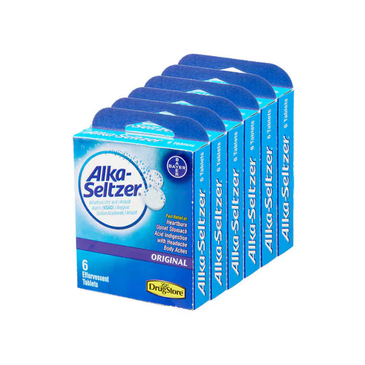 ALKA-SELTZER 1/6CAJITAS