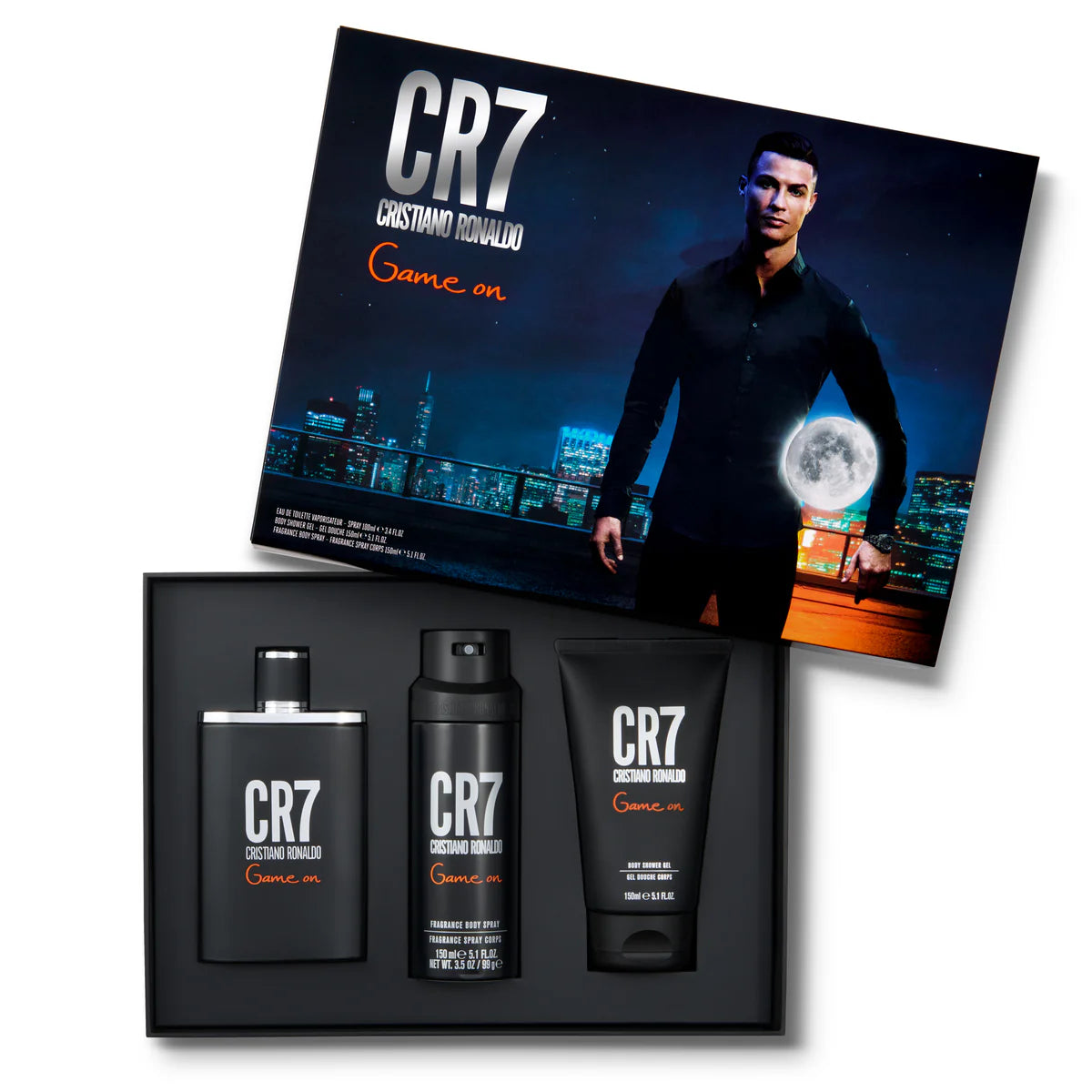 CR7 CRISTIANO R GAME SET 3CT
