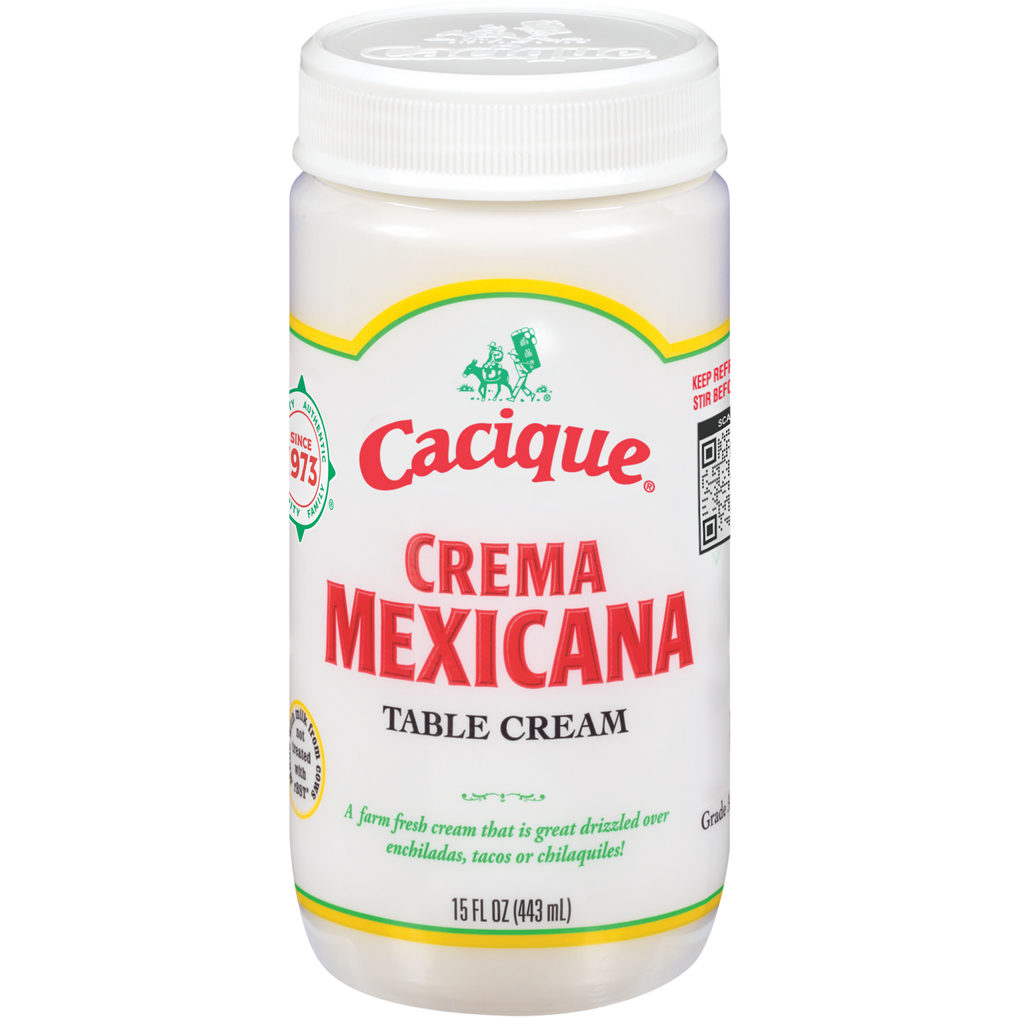CACIQUE CREMA MEXICANA 12/15