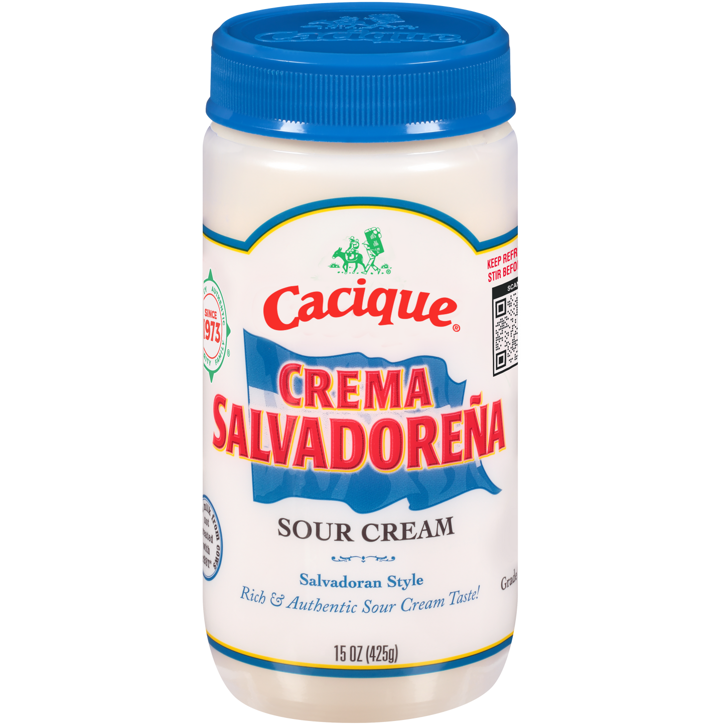 CACIQUE CREMA SALVADORENA12/15