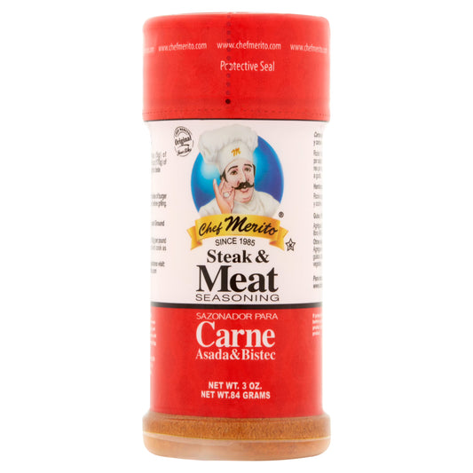 CHEF MERITO MEAT/CARNE SEASONING 15/3oz