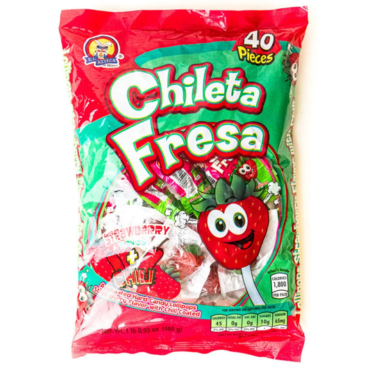 AZTECA CHILETA DE FRESA 24x40