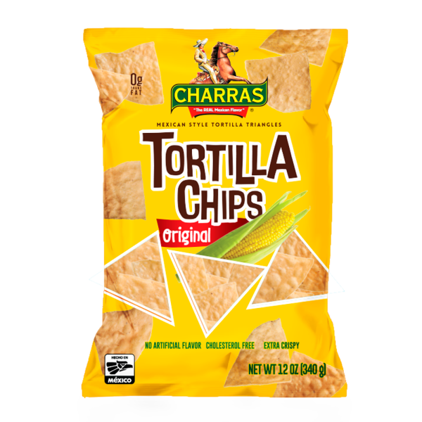 CHARRAS CHIPS ORIGINAL 6/12oz