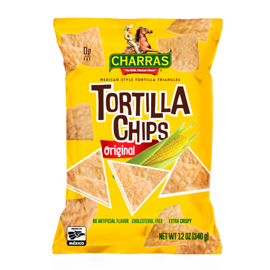 CHARRAS CHIPS ORIGINAL 6/12oz