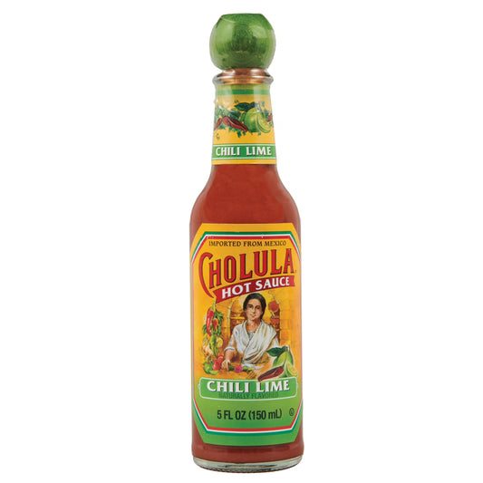 CHOLULA SALSA CHILE LIMON 12/5oz