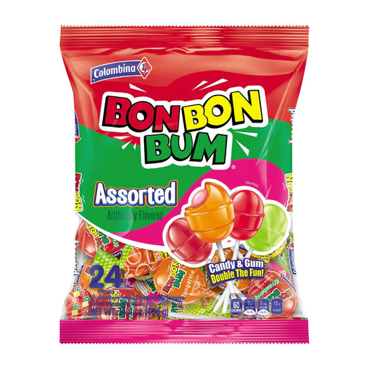 COLOMBINA GUM POP SURTID 15/24