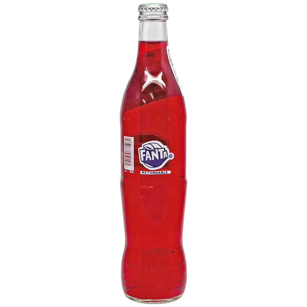 FANTA STRAWBERRY GLASS BOTTLE 24/16 OZ