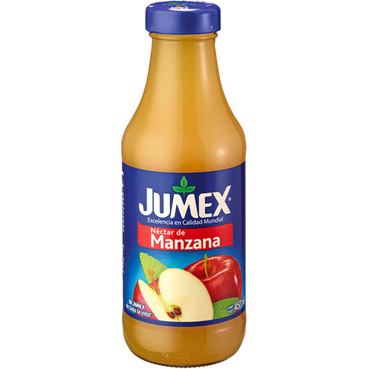 JUMEX VIDRIO MANZANA/APPLE 12/413 ML