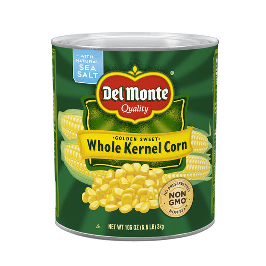 DEL MONTE WHOLE KER CORN 6/110