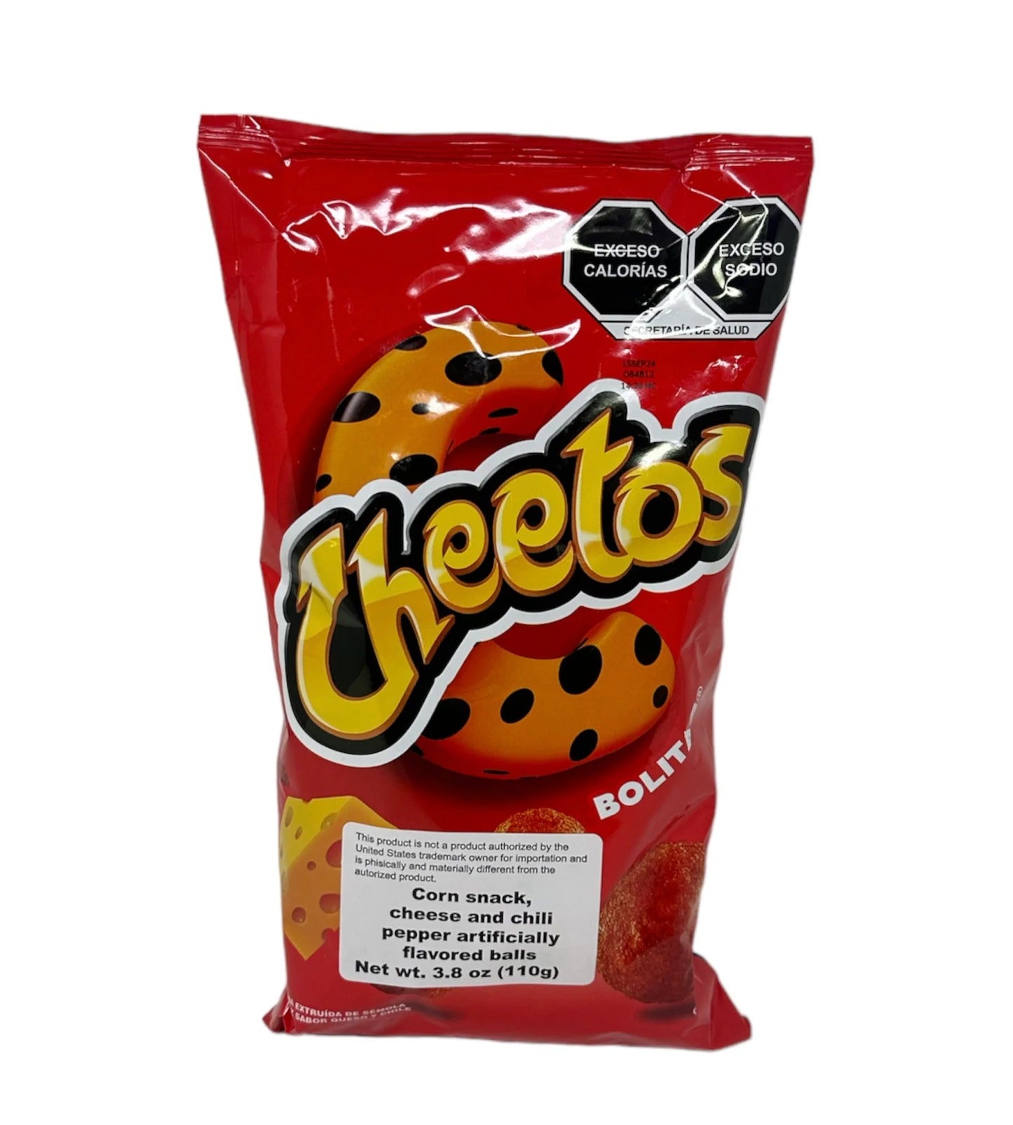 SABRITAS CHETOS BOLITA 23PZ