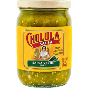 CHOLULA GREEN SAUCE 6/12oz