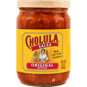 CHOLULA SALSA ORIGINAL 6/12oz