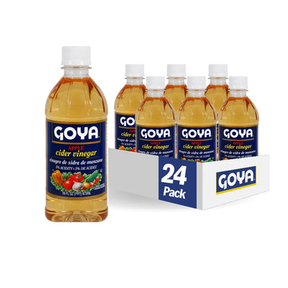 GOYA VINAGRE APPLE 24/16 OZ