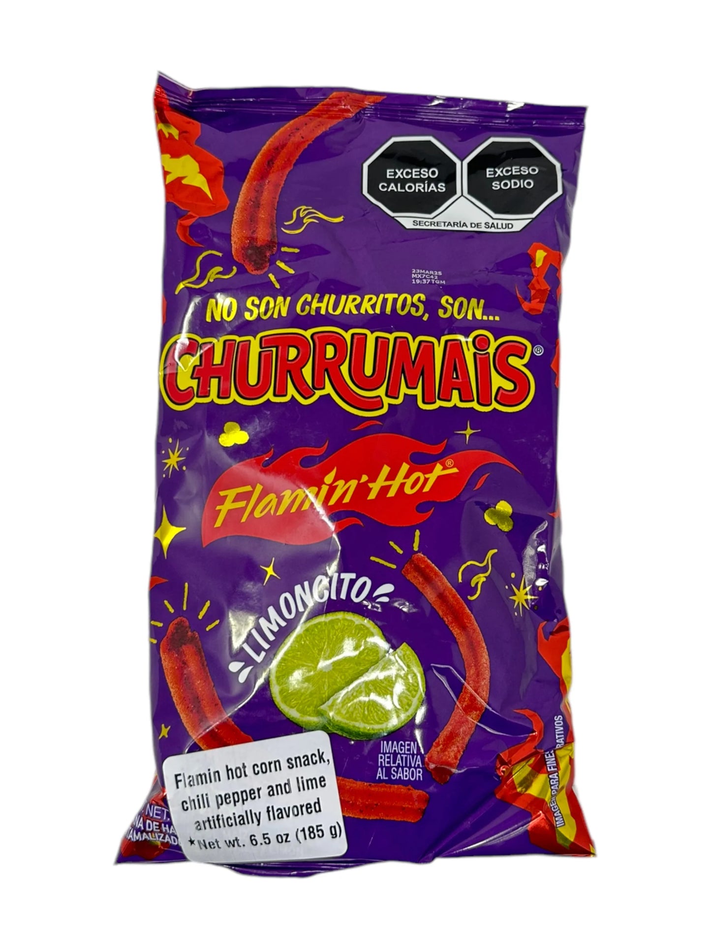 SABRITAS CHURRUMAIS FLAMING 25