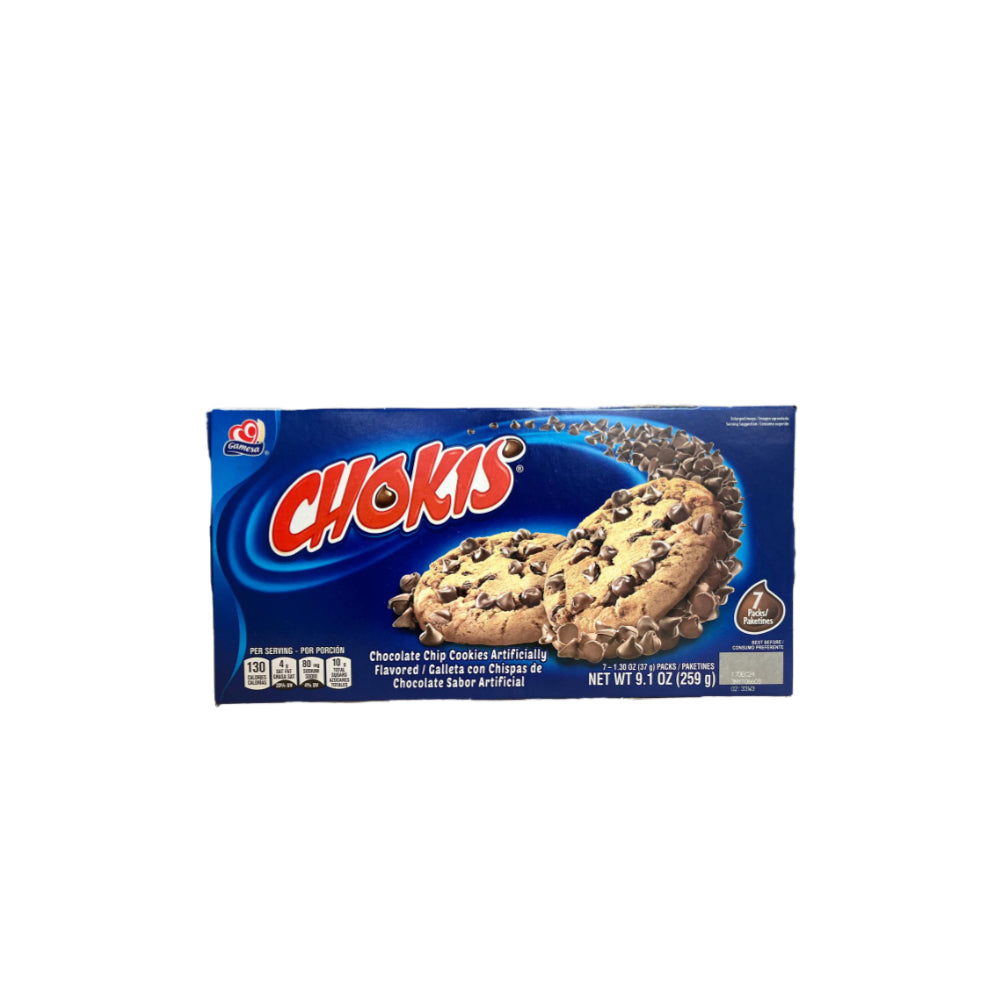 GAMESA CHOKIS BOX 10/9.1oz
