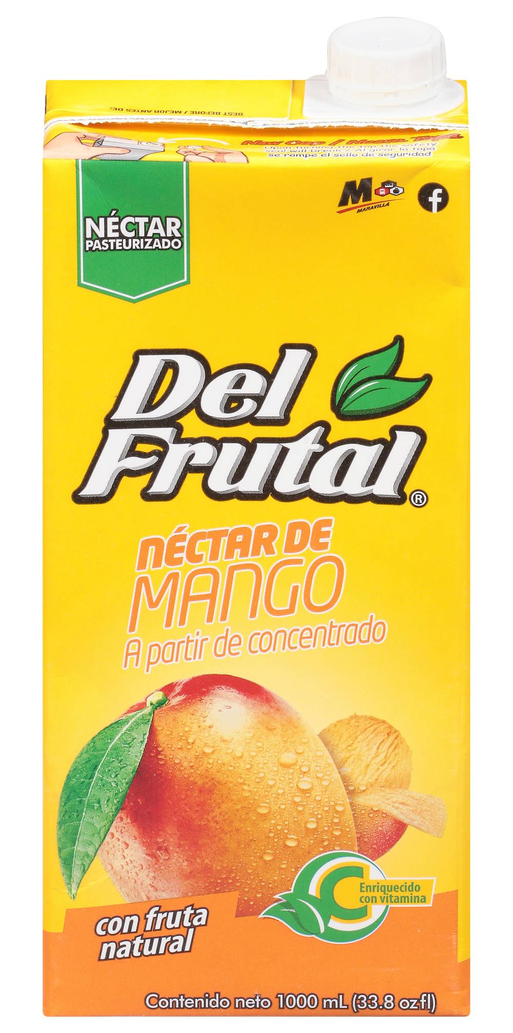 DEL FRUTAL TETRA MANGO 12/33