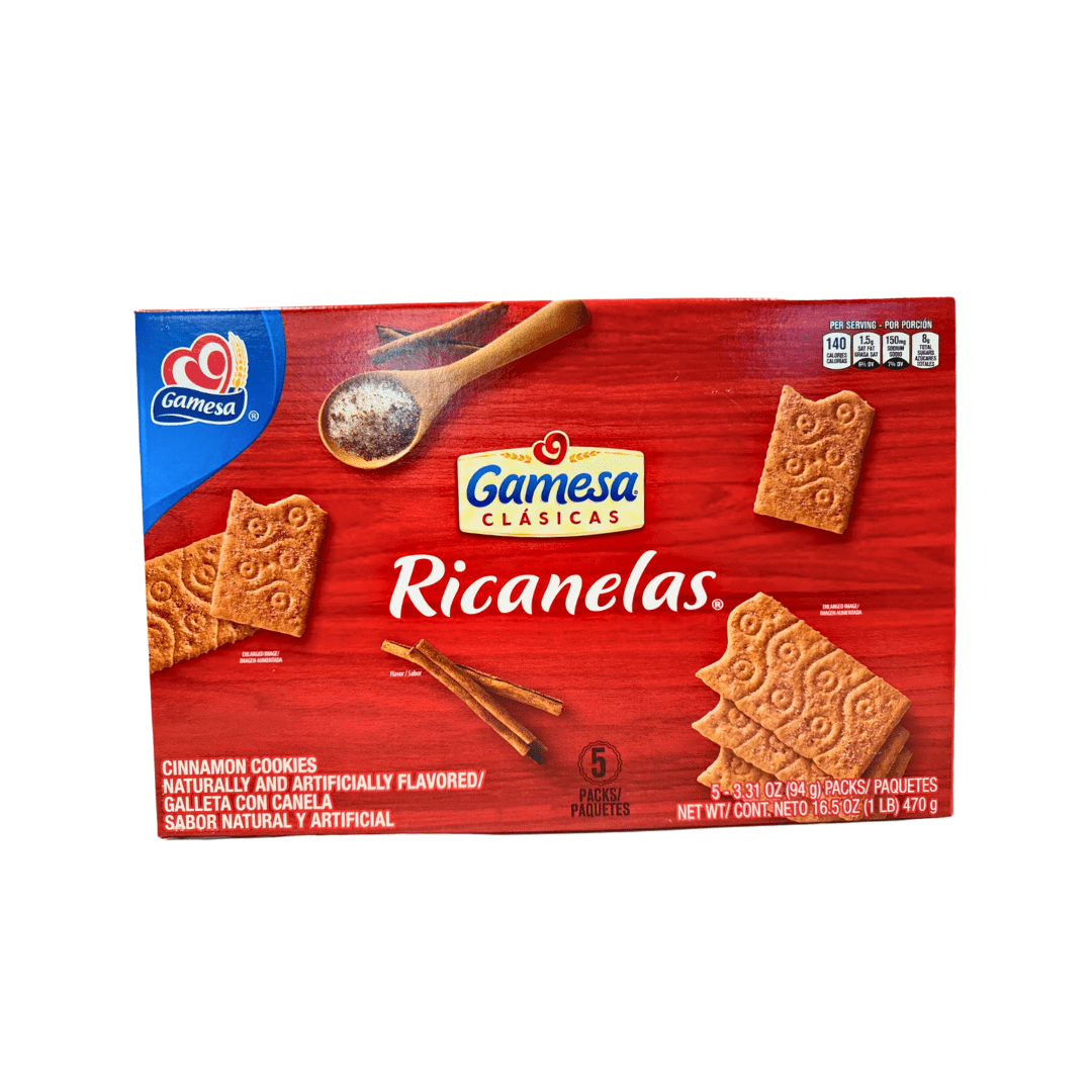 GAMESA RICANELA 12/16.5 oz