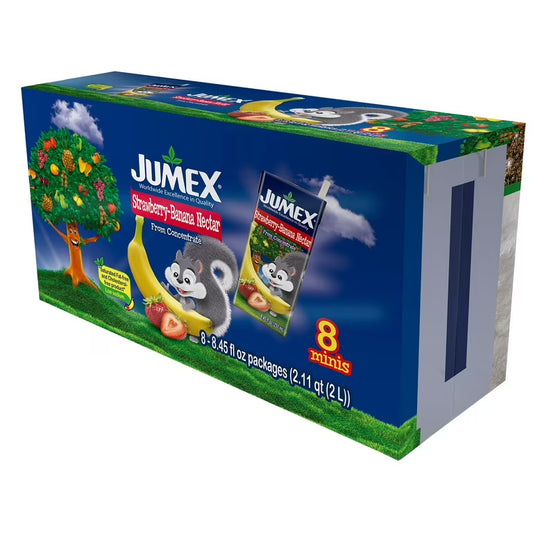 JUMEX MINI BRICK STRAW/BANAN 8/3/6.7