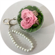KEY BLOOM PRESERVADA LLAVERO ROSA NATURAL PRESERVADA 1PZ