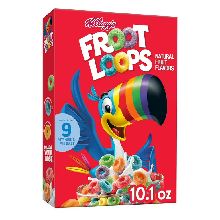 KELLOGG'S FROOT LOOPS 16/10 oz