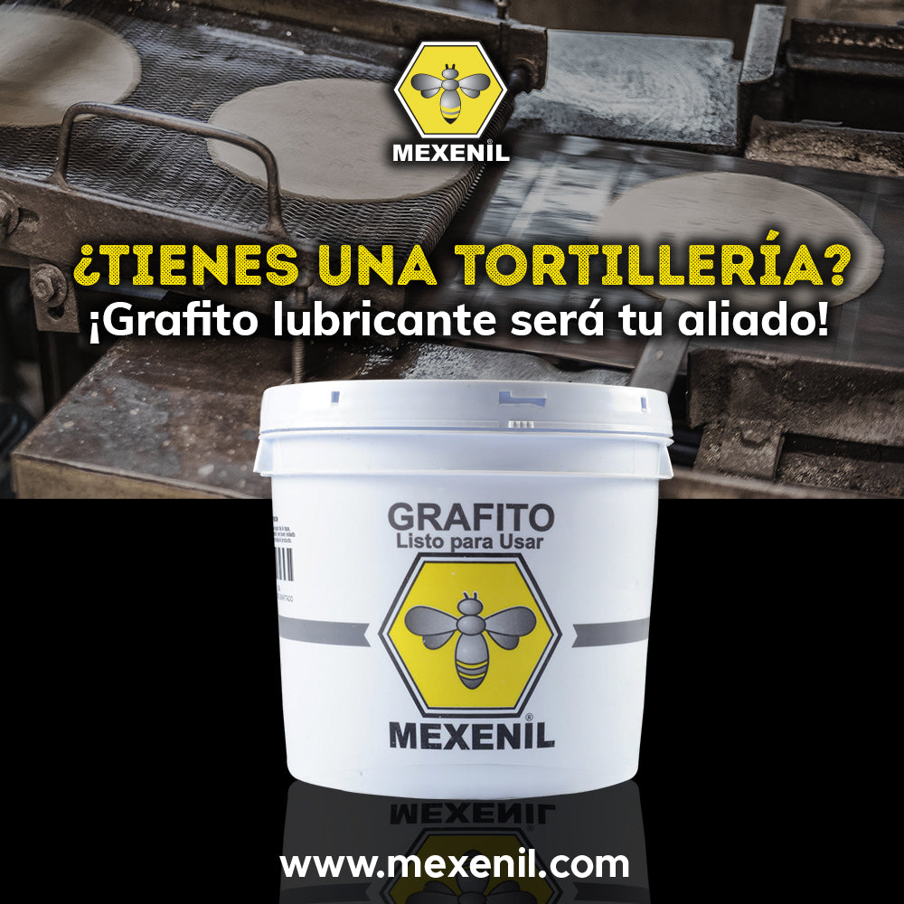 MEXINIL GRAPHITE LUBRICANT FOR TORTILLA MACHINES