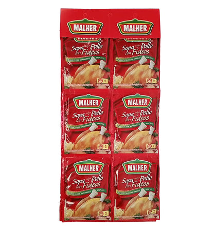 MALHER SOPA DE POLLO EN TIRAS 25/12/30 GR