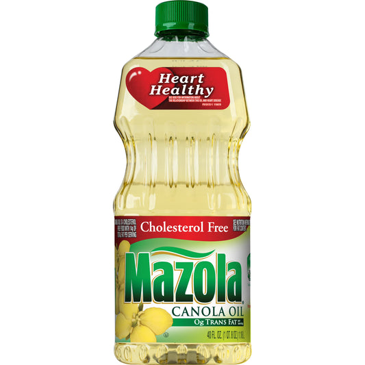 MAZOLA ACEITE CANOLA 12/40 OZ