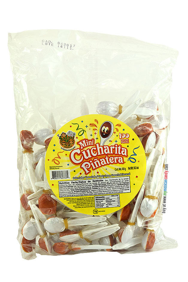 AZTECA CUCHARITA PINATA10/100P
