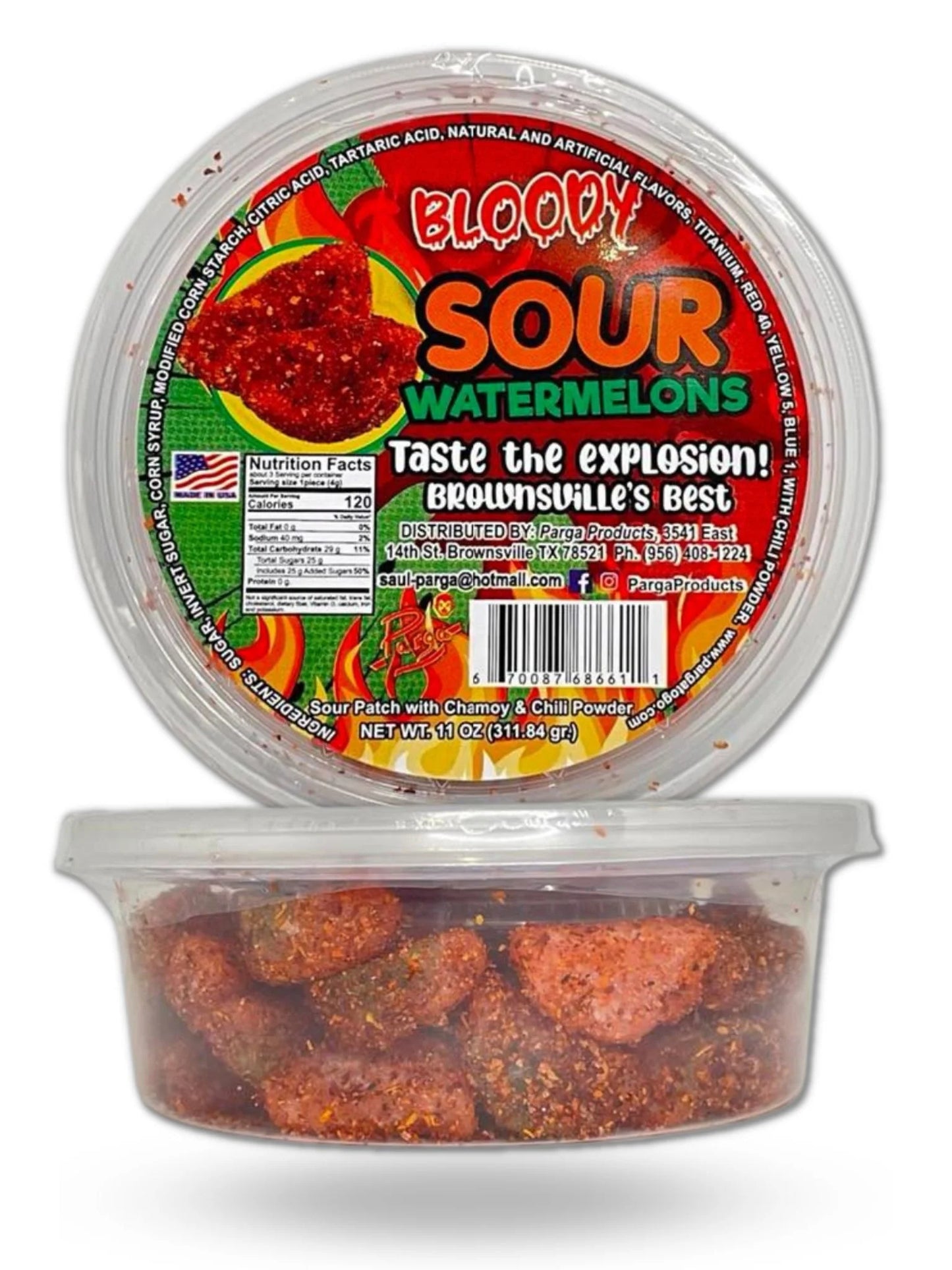 PARGA BLOODY SANDIA GUMMI 24pz