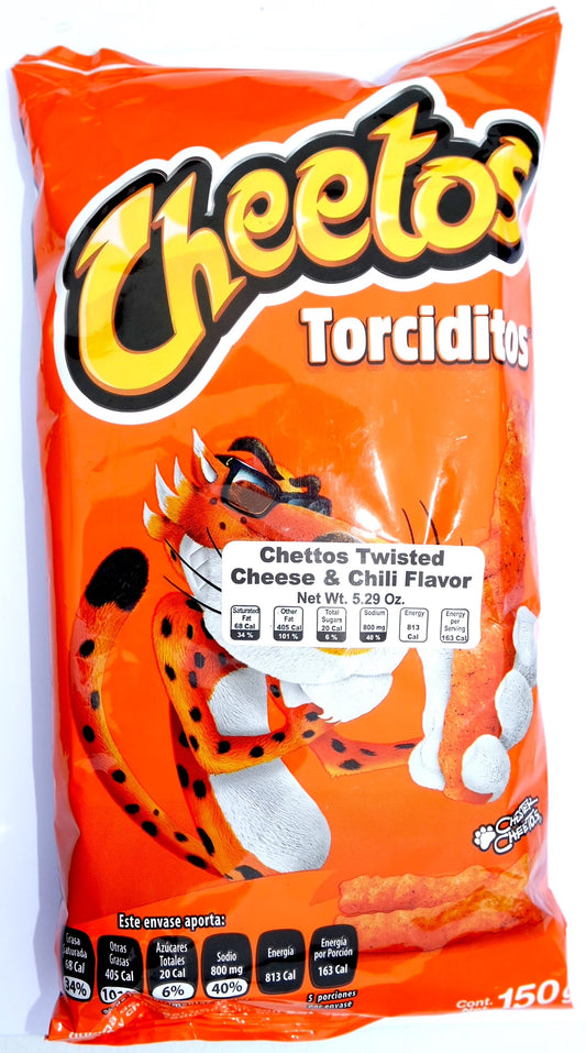 SABRITAS CHETOS TORCIDO 20 PZ