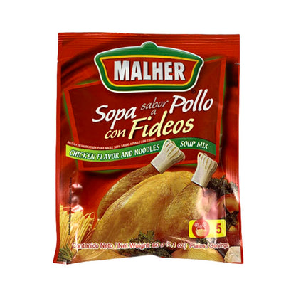 MALHER SOPA D POLLO 4/12/60gr