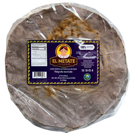 EL METATE TLAYUDA MORADA 4/12 PZ