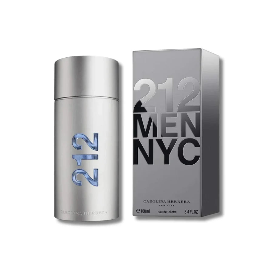 CAROLINA HERRERA 212 MEN NYC 3.4OZ EAU TOILETTE