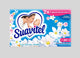 SUAVITEL DRY SHEETS BLUE 15/20