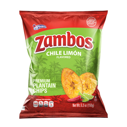 ZAMBOS PLANTAIN CHILI AND LIME 24pcs