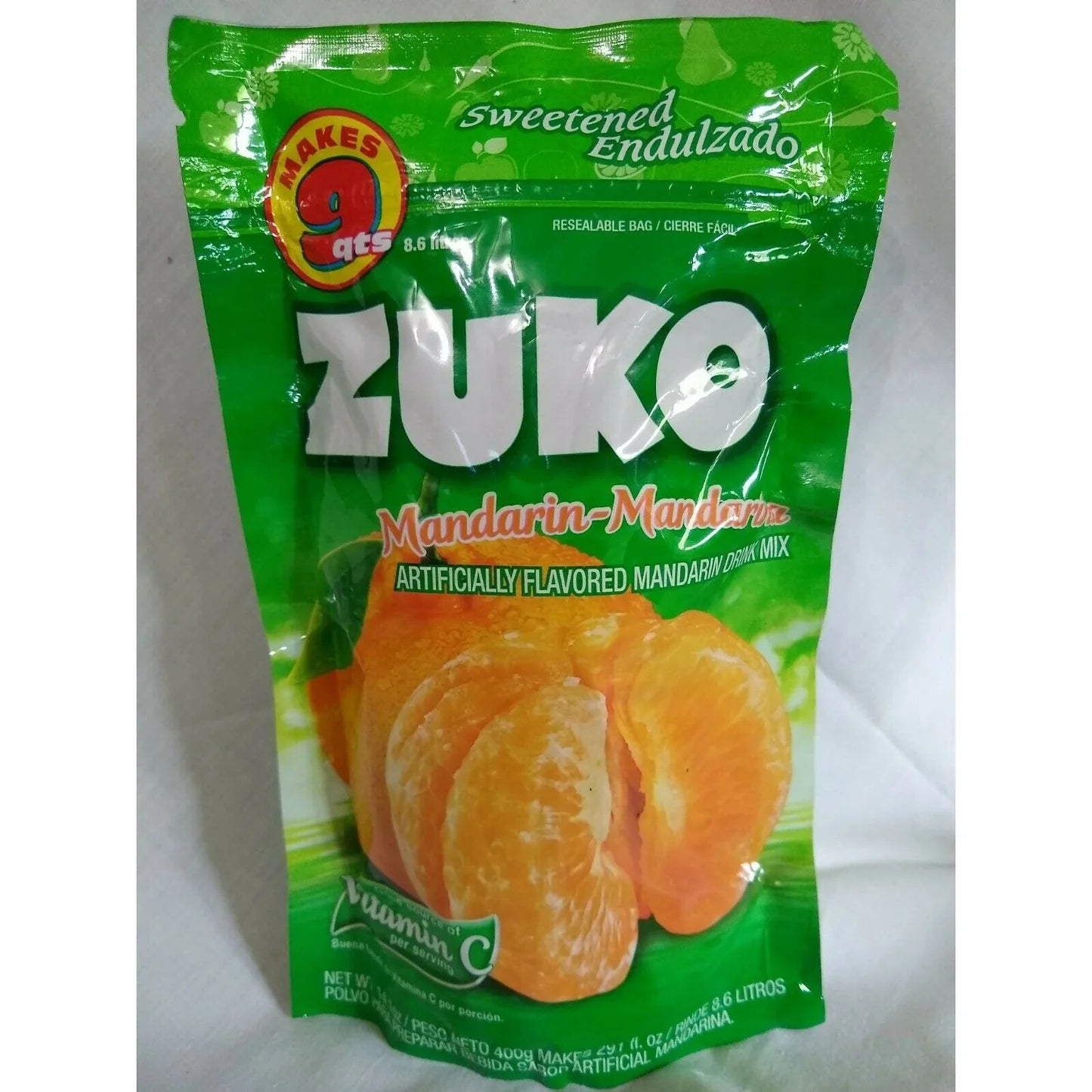 ZUKO MANDARINA 12/14.1 OZ